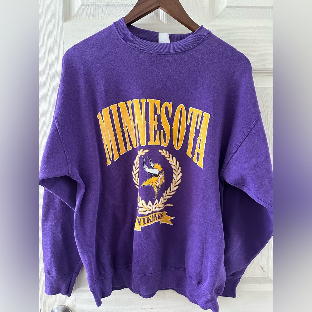 Vintage Minnesota vikings crewneck